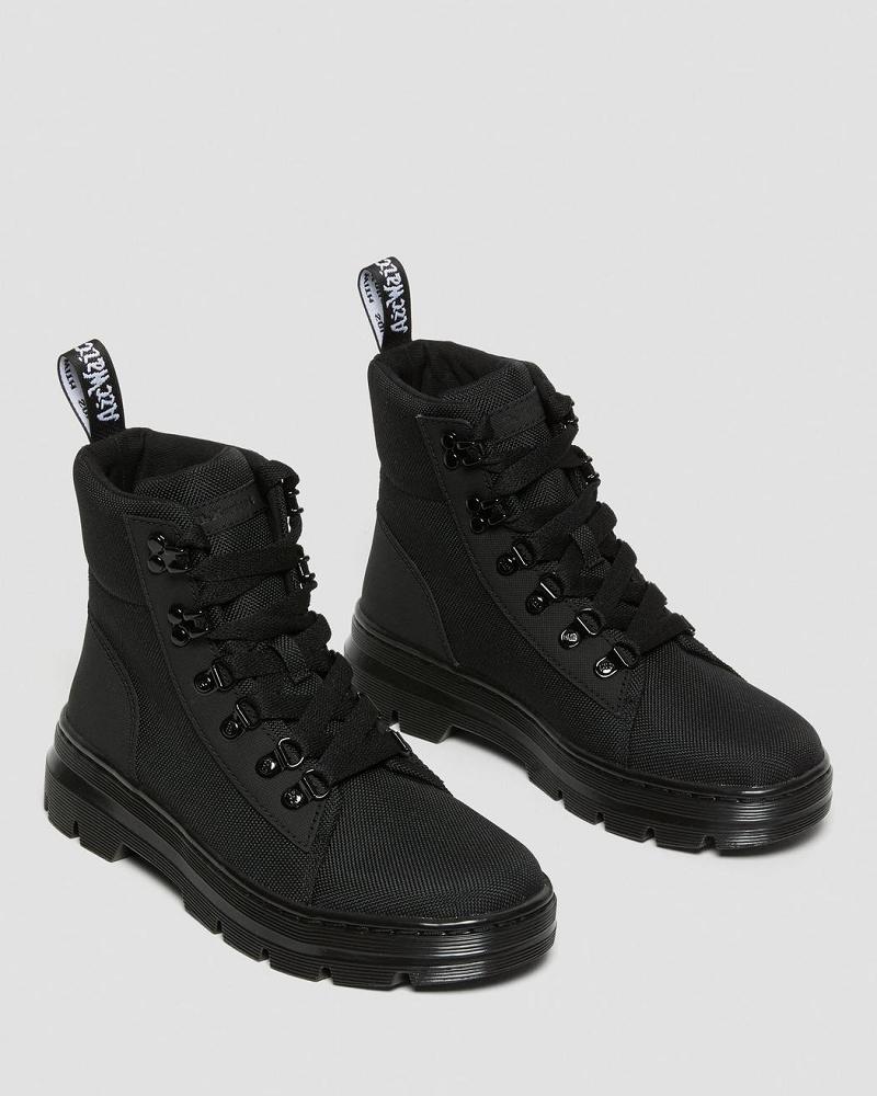 Dr Martens Combs Poly Enkellaars Dames Zwart | NL 711RVD